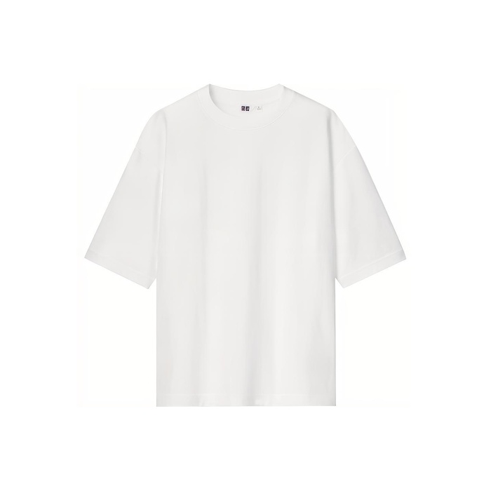  UNIQLO Белая унисекс футболка