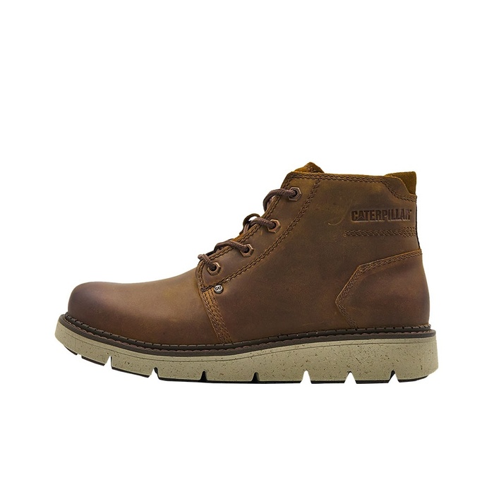  CAT Army Boots Brown Men's