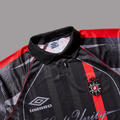 Umbro Черный Красный Мужская Поло