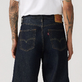 Levis Темно-синие мужские джинсовые шорты